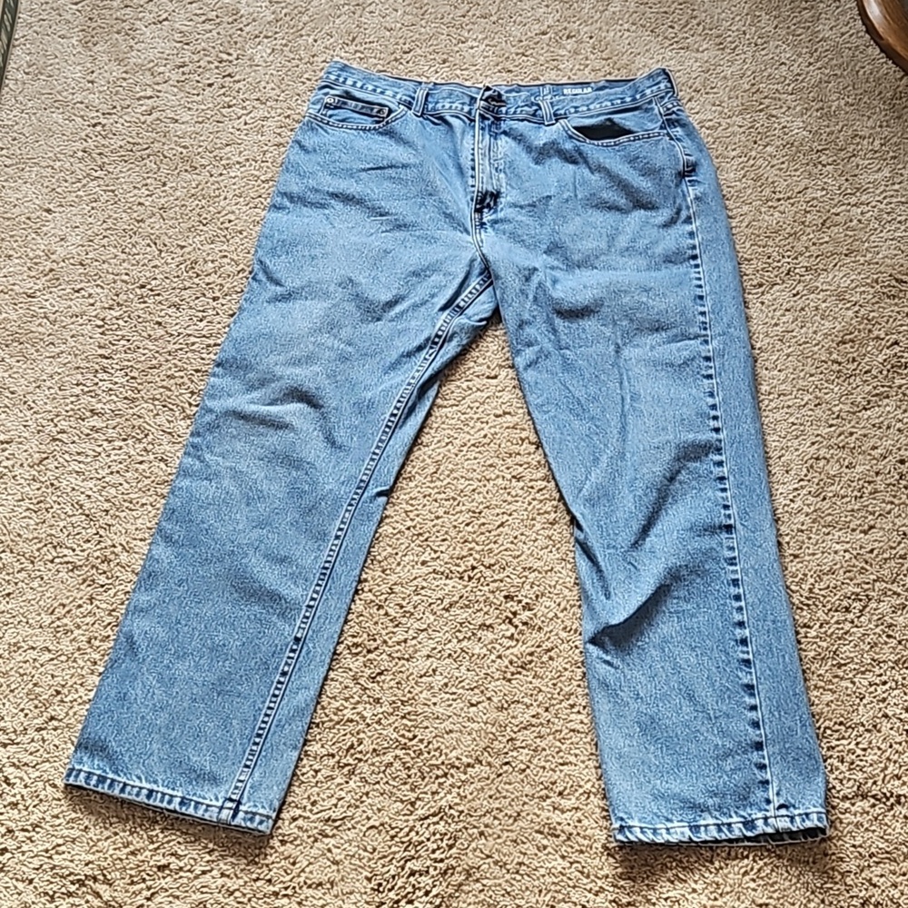 George strait leg jeans, denim, size 40x32
